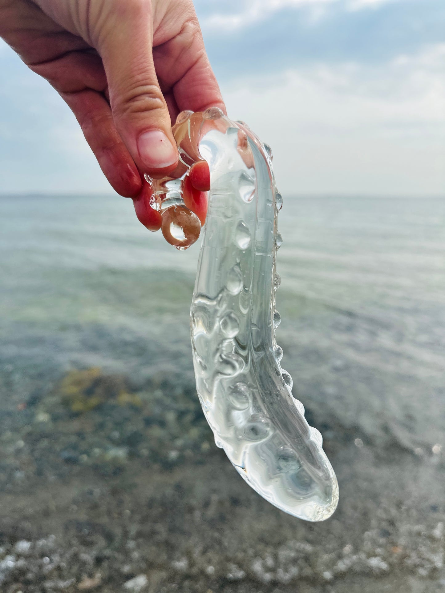 The Magic Squirter™ Glass Dildo