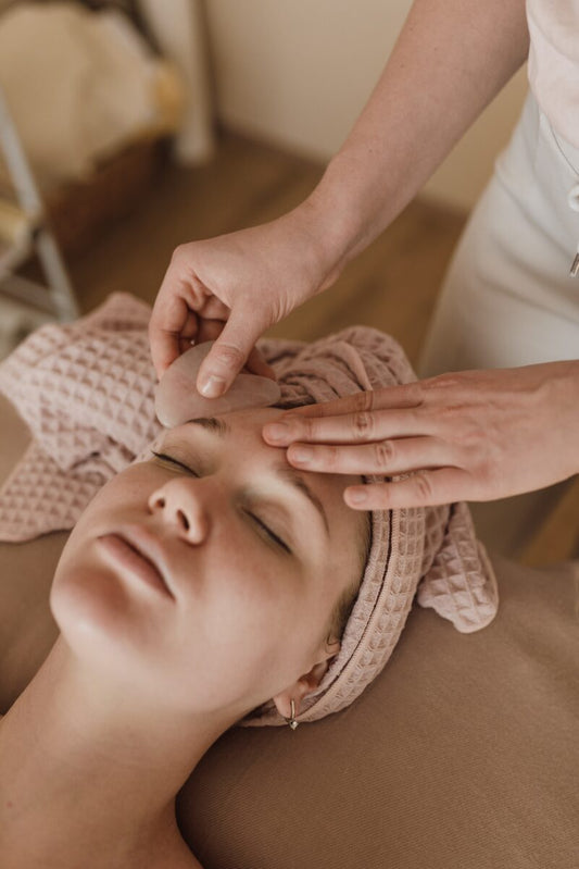 Sådan bruges en Gua Sha