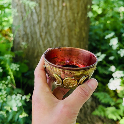 Ritual Offering Bowl in Copper